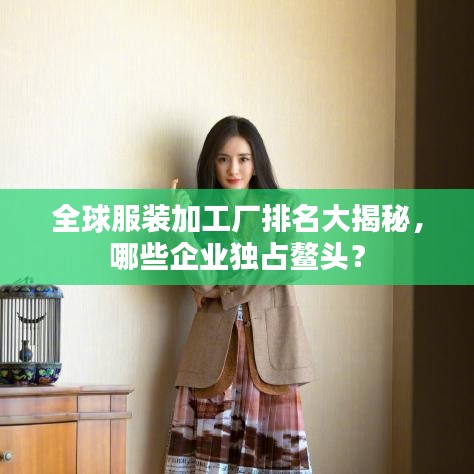全球服装加工厂排名大揭秘,哪些企业独占鳌头?