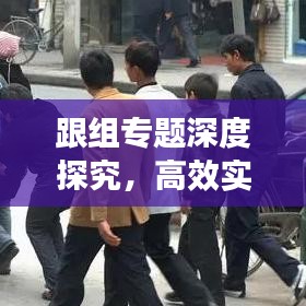 跟组专题深度探究,高效实践引领未来