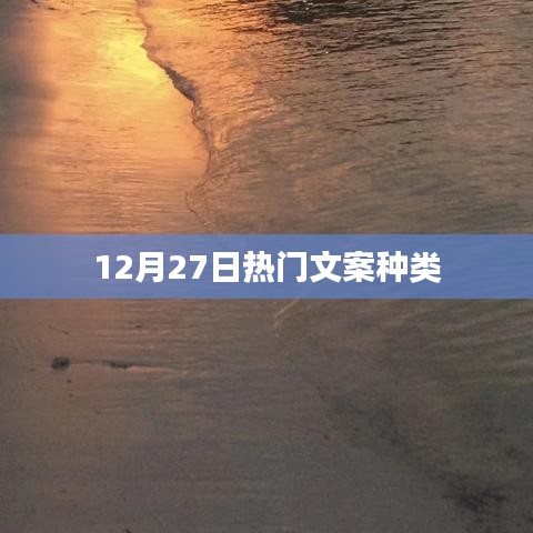 12月27日热门文案精选