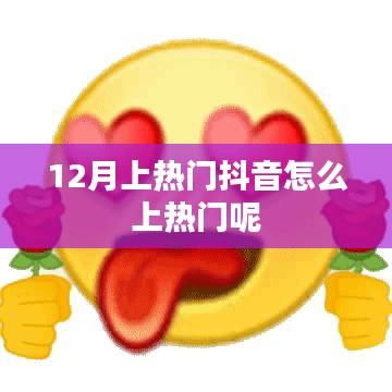 抖音上热门攻略，如何把握12月热门趋势