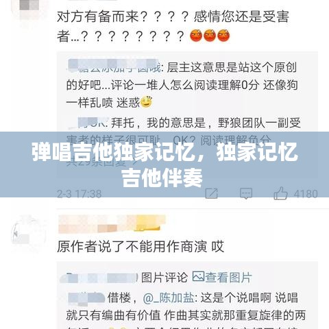 弹唱吉他独家记忆，独家记忆吉他伴奏 