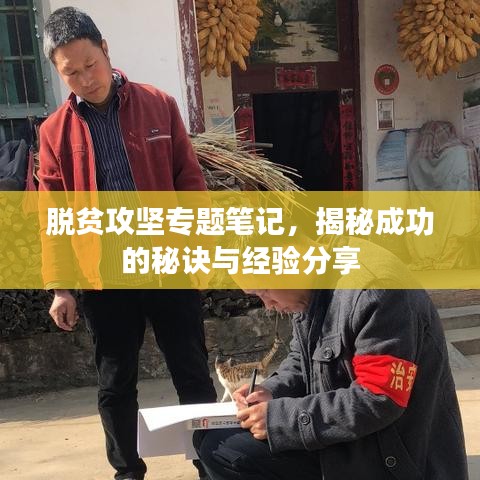 脱贫攻坚专题笔记，揭秘成功的秘诀与经验分享