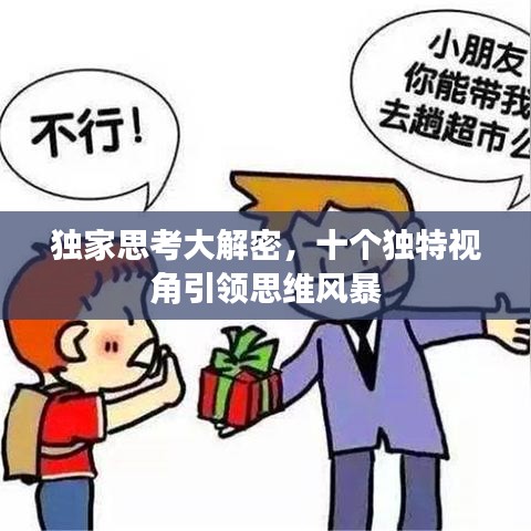 独家思考大解密，十个独特视角引领思维风暴