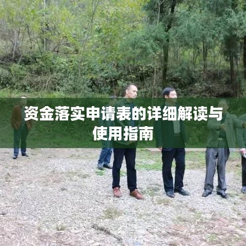 资金落实申请表的详细解读与使用指南