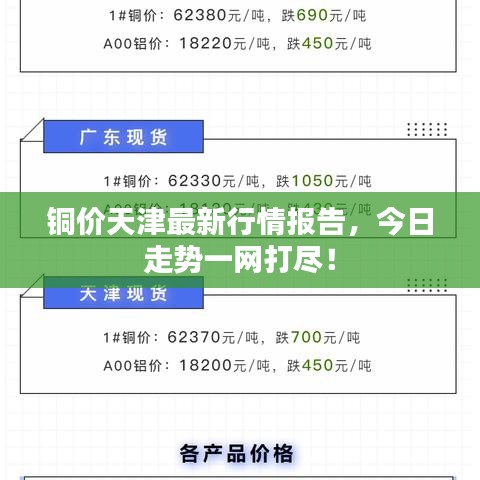 铜价天津最新行情报告，今日走势一网打尽！