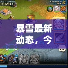 暴雪最新动态，今日图片及消息大揭秘